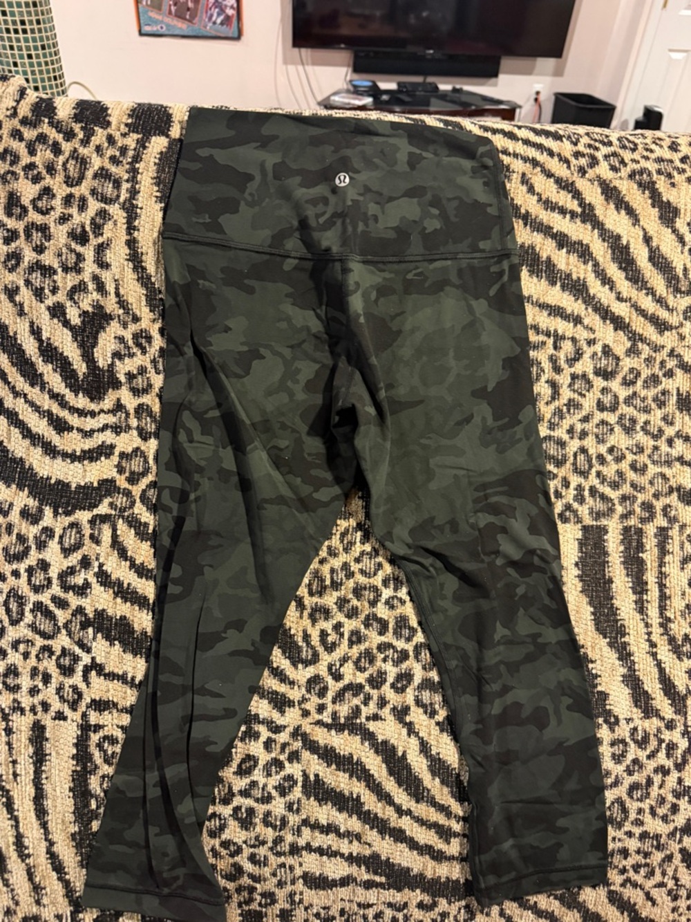 lululemon athletica Camo Leggings - Dark Green Camo